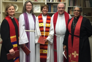 Serving together in an Ecumenical Prayer Service hosted at St. Michaels